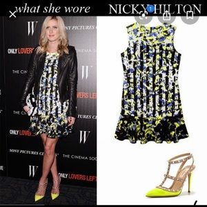 Peter Pilotto fluted hem dress